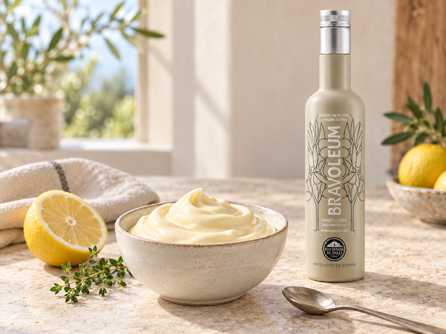 Homemade Mayonnaise with Arbequina Olive Oil
