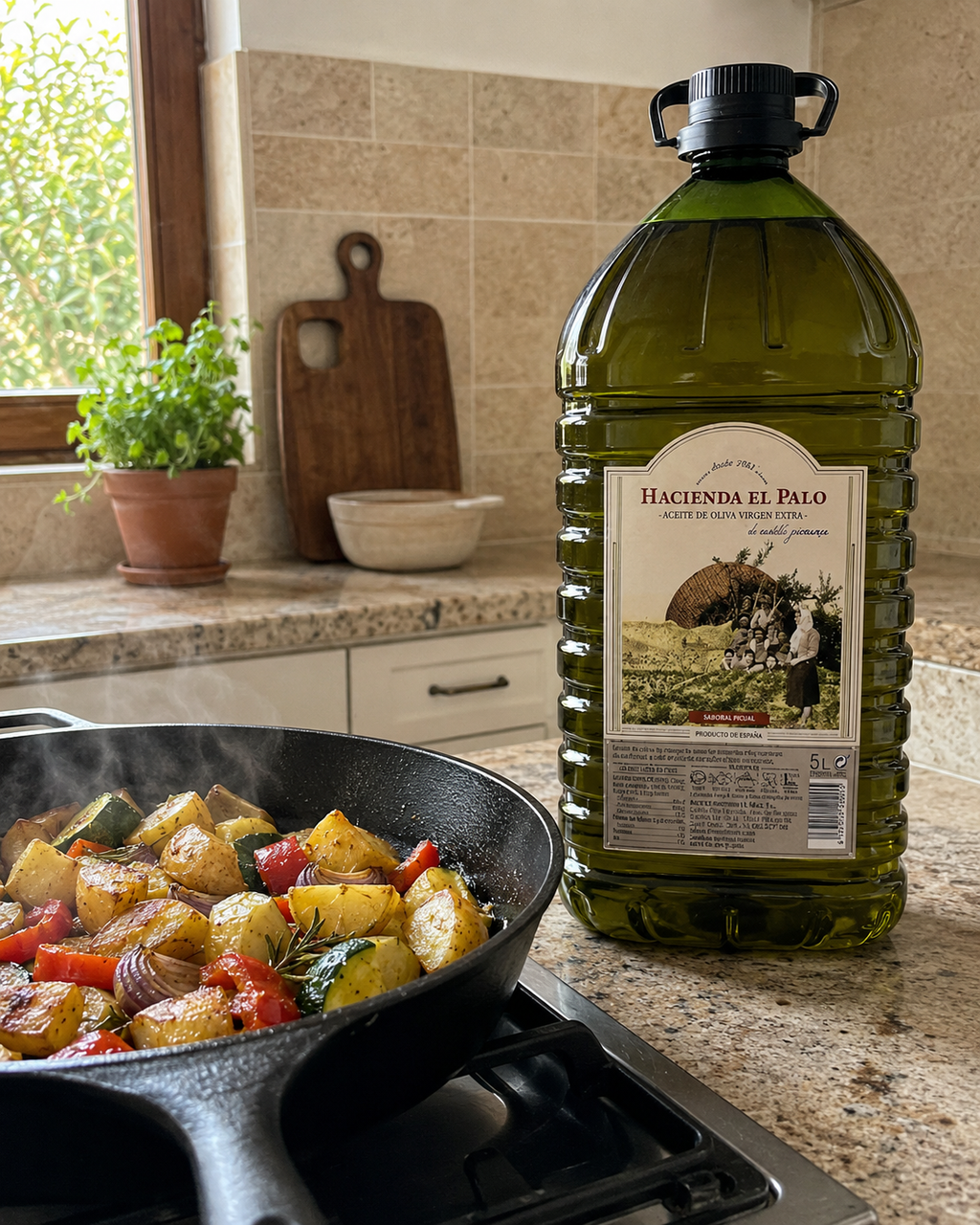 Hacienda El Palo Picual Extra Virgin Olive Oil – 5L