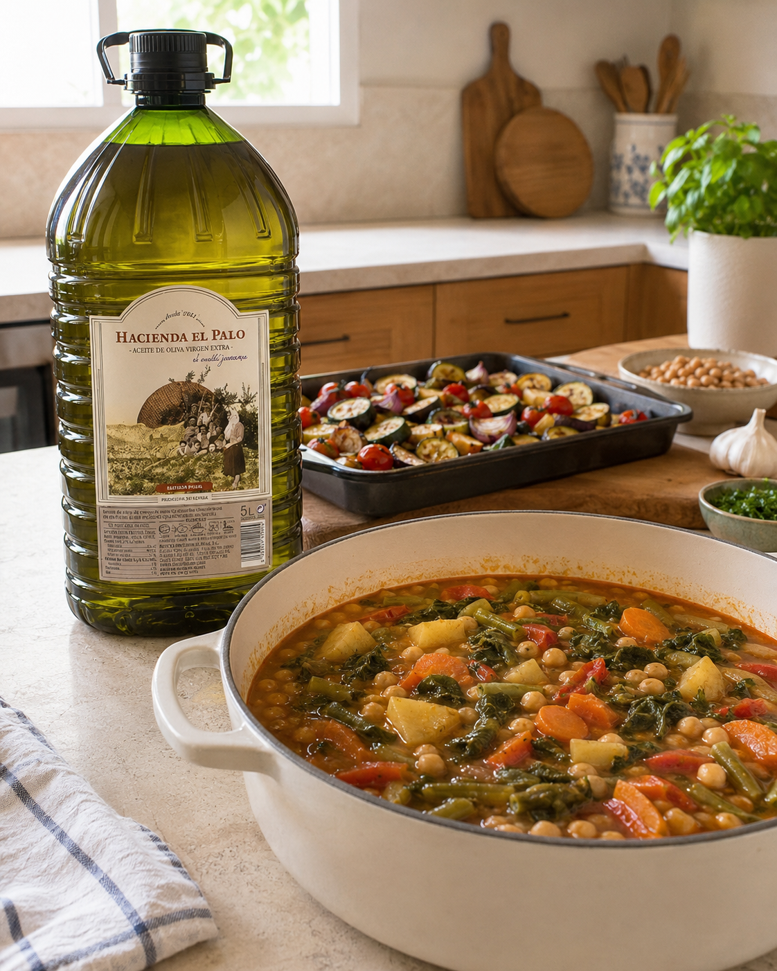 Hacienda El Palo Picual Extra Virgin Olive Oil – 5L